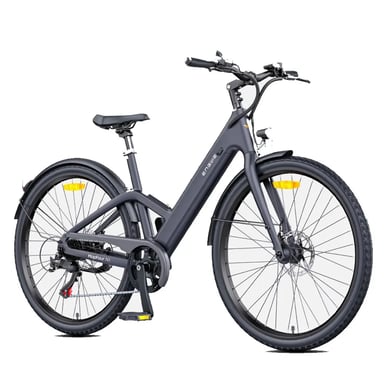 Bicicleta Eléctrico ENGWE N1 AIR ST | Velocidad Máx 25 km/h | Autonomía 100 km | Motor 250W | Batería 36V 10Ah | Neumáticos de 27.5 Pulgadas | Gris | VersióN HidráUlica