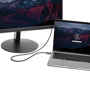 StarTech.com Cable de 1m USB-C a Mini DisplayPort - 4K 60Hz - Negro - Adaptador USB 3.1 Tipo C a mDP