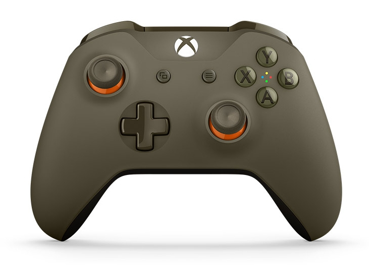 Microsoft Xbox Wireless Controller Olive Bluetooth Manette De Jeu Analogique/Numérique Xbox One, Xbox One S - Excellent État