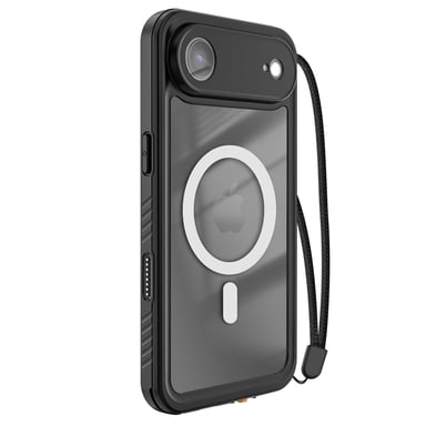 Redpepper Funda para iPhone Air impermeable IP68 resistente a golpes de 2 m con correa incluida Negro