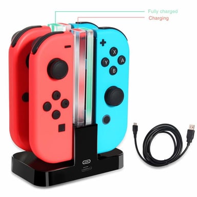 Station de charge pour 4 Nintendo Switch Joy Cons