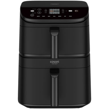 Cosori Turbo Tower Double 10,8 L Autonome 2630 W Friteuse d'air chaud Noir