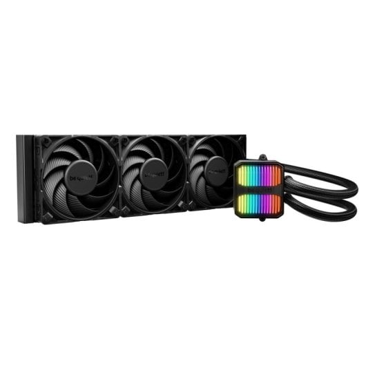 be quiet! Silent Loop 3 Refroidisseur de processeur Taille de radiateur : 360 mm pour : LGA1150 LGA1151 LGA1155 LGA1200 LGA1700 LGA1851 AM4 AM5 TR4 TR5 base en cuivre et... - vue 7