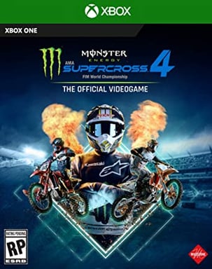 PLAION Monster Energy Supercross 4 Estándar Inglés, Italiano Xbox One
