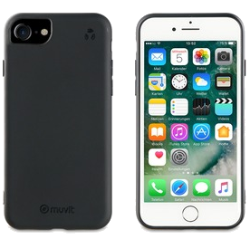 Muvit For Change Coque Recycletek Noire: Apple Iphone Se/8/7/6S/6