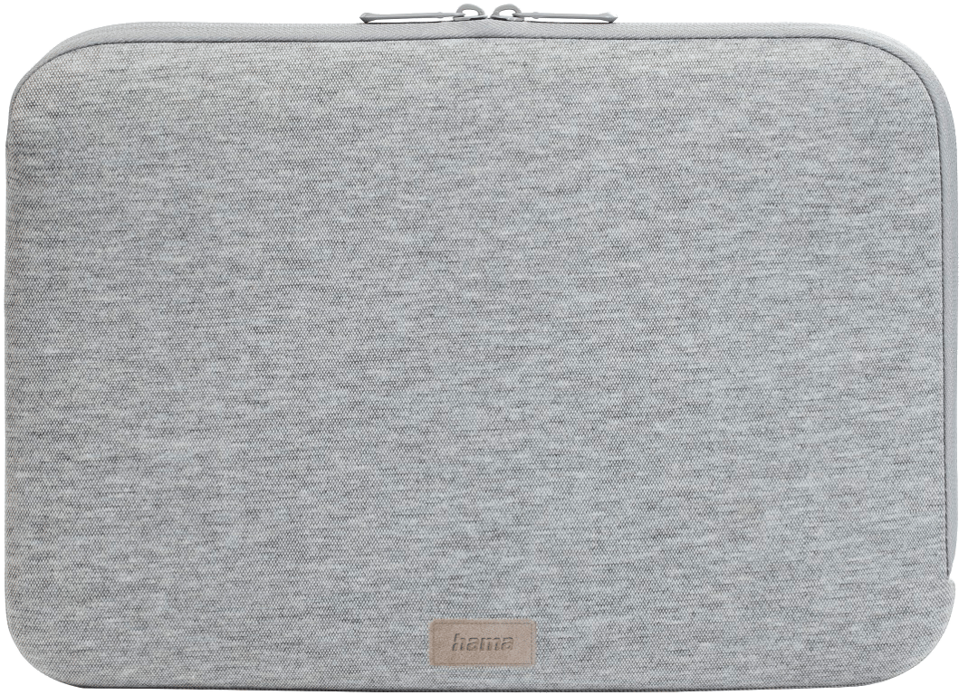 Housse d'ordinateur portable Jersey , jusque 36 cm (14,1 ), gris clair