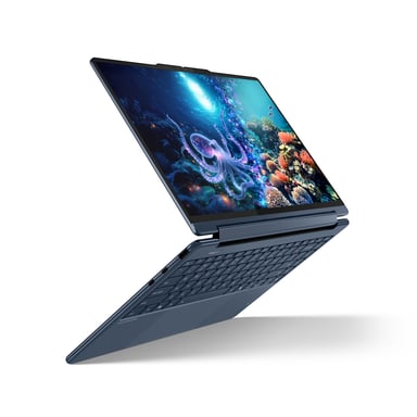 Lenovo Yoga 9 2-in-1 14ILL10 Copilot+ PC Intel Core Ultra 7 256V Hybride (2-en-1) 35,6 cm (14'') Écran tactile 2.8K 16 Go LPDDR5x-SDRAM 512 Go SSD Wi-Fi 7 (802.11be) Windows 11 Home Français Bleu