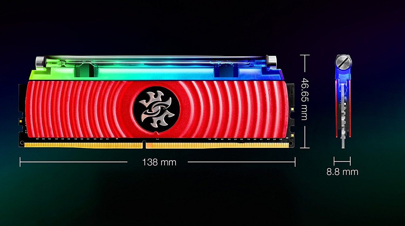 XPG SPECTRIX D80 Liquid Cooling DDR4 kit : 2 x 8 Go DIMM 288 broches 3600 MHz / PC4 28800 CL17 1.35 V mémoire sans tampon non ECC - vue 8