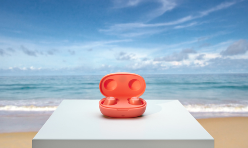 Urbanista Lisbon Casque True Wireless Stereo (TWS) Ecouteurs Appels/Musique Bluetooth Corail