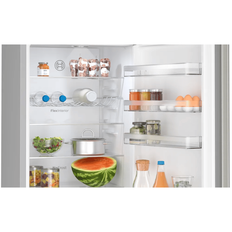 Frigorifique Bosch Serie 4 Combi 186cm C Inox - vue 3