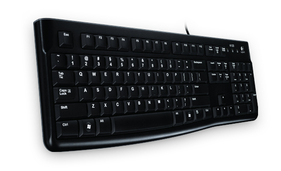 Logitech Keyboard K120 QWERTY Italien - vue 4