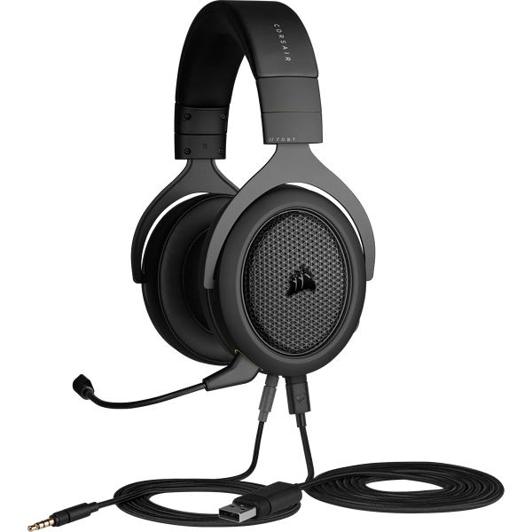 Corsair HS70 Bluetooth Casque Avec fil &sans fil Arceau Jouer USB Type-C Noir