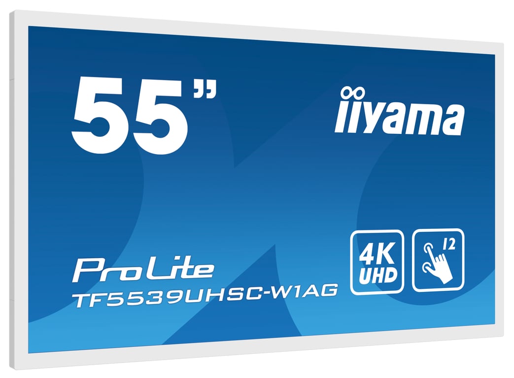 iiyama ProLite TF5539UHSC W1AG écran plat de PC 139 7 cm 55 3840 x 2160 pixels 4K Ultra HD LED Écran tactile utilisateur Neuf - vue 2