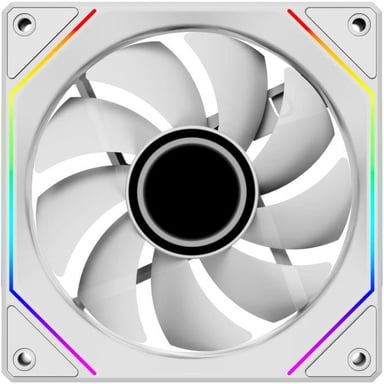 Pack de 3 Ventilateurs -  Infinity G20A - 120 mm - Pour boitier PC - Blanc