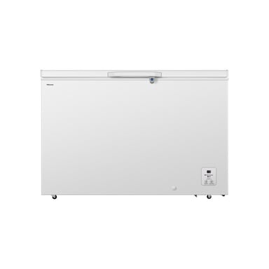 Congélateur coffre Hisense FC484D4AWLYD 372 L 2 paniers LED Classe D Blanc