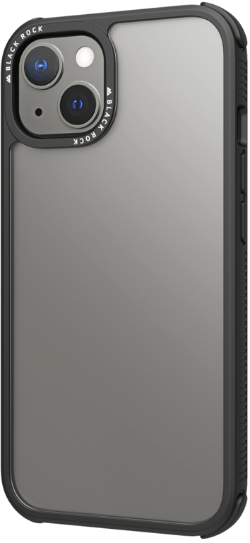 Coque de protection Robust Transparent pour Apple iPhone 13, noire