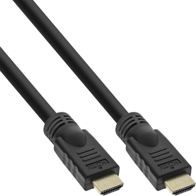 InLine 17510Q câble HDMI 10 m HDMI Type A (Standard) Noir