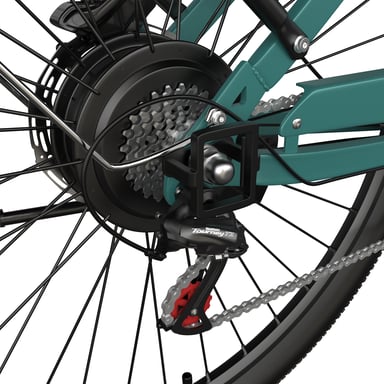 Vélo électrique urbain VELOPRO C1 PRO 28'' avec moteur 250 W et batterie 36 V 18 Ah - Bleu
