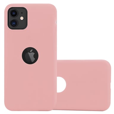 Coque pour Apple iPhone 11 en CANDY ROSE VIF Housse de protection Étui en silicone TPU flexible
