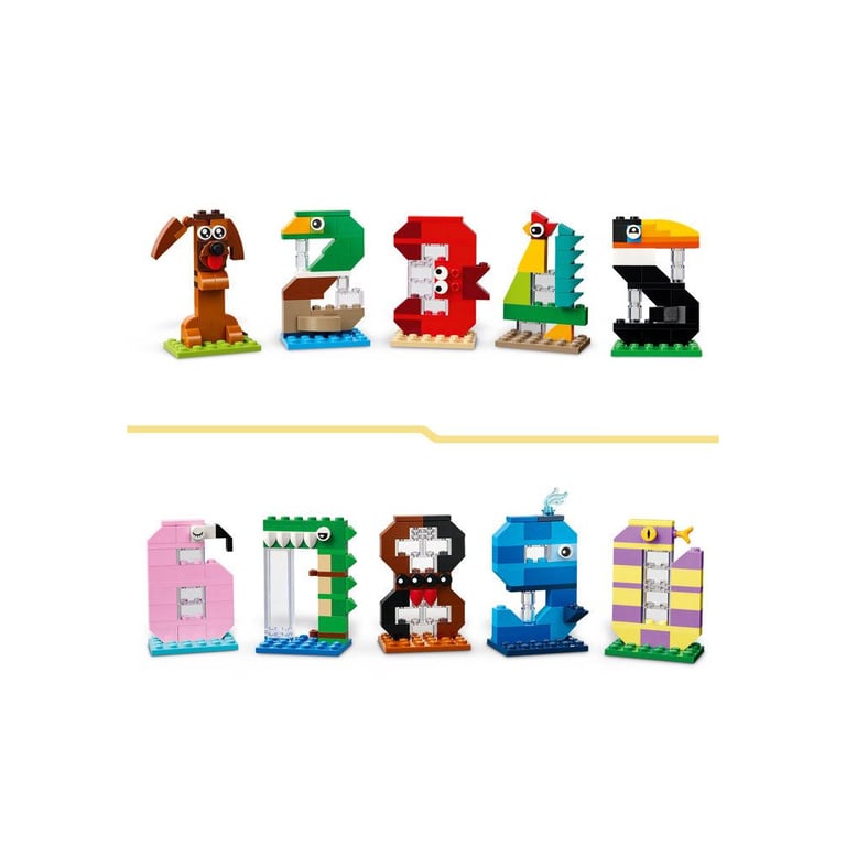 LEGO Iconic Les chiffres d’anniversaire 40807 - vue 6