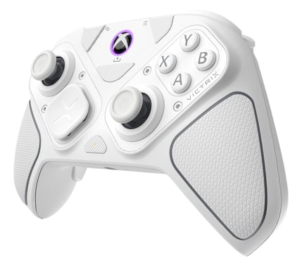 Turtle Beach Victrix Pro BFG Reloaded Blanc Xbox Manette de gaming modulaire sans fil w/Bluetooth, module Fightpad et effet Hall pour Xbox Series X et S, Xbox One et PC
