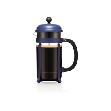 Cafetière à piston BODUM CHAMBORD 1928-83SA-10 1,0 L 8 tasses SAN Bleu
