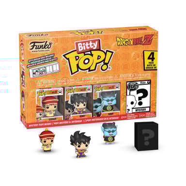 Pack 4 Figurines Funko Bitty Pop Dragon Ball Z Gohan