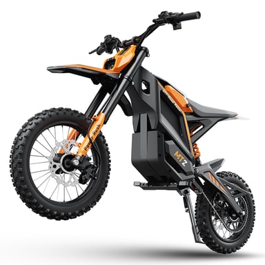 iScooter MT2 Moto tout-terrain électrique, batterie 48 V 22,5 Ah, déverrouillage intelligent NFC - orange