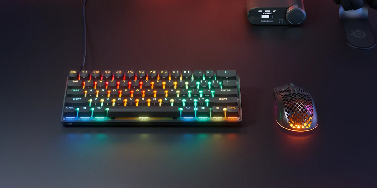 SteelSeries Apex Pro Mini Gen 3 US - vue 3