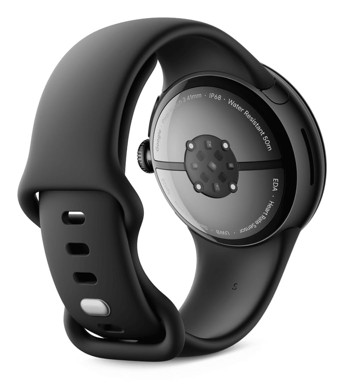 Pixel Watch 3 (4G) Boitier de 41 mm avec bracelet Noir mat - Neuf