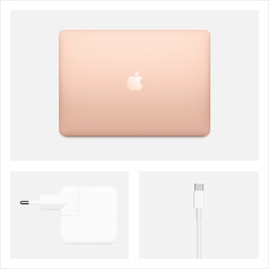 MacBook Air Core i7 (2020) 13,3', 1,2 GHz 512 GB 16 GB Grafica Intel Iris Plus, Oro - QWERTY Italiano