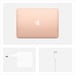 MacBook Air Core i3 (2020) 13.3', 1.1 GHz 256 Go 8 Go Intel Iris Plus Graphics, Or - AZERTY