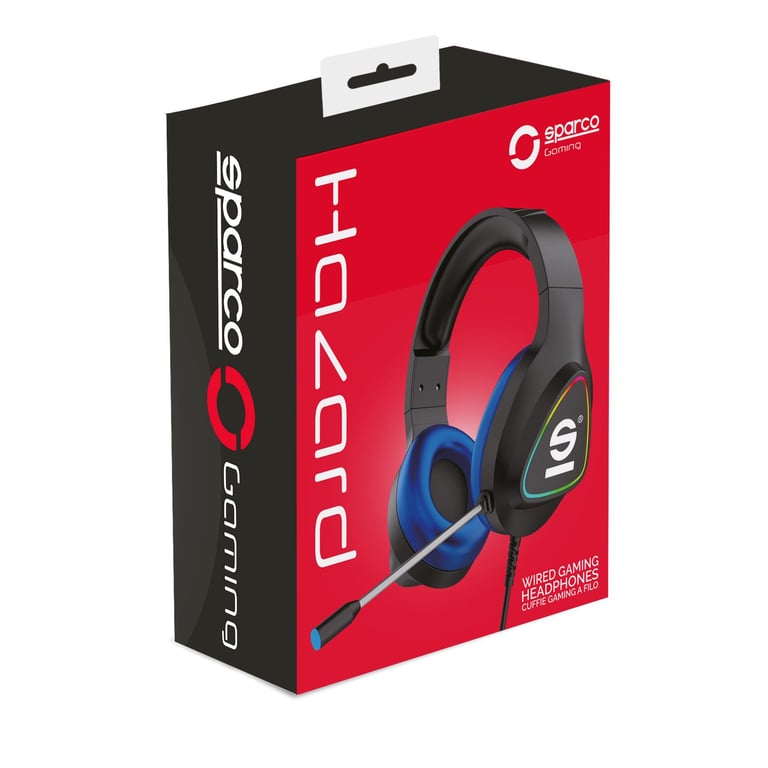 Sparco SPHEADPHONEPRO écouteurcasque Avec fil Arceau Jouer USB Type A Neuf - vue 3