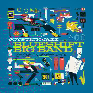 Joystick Jazz: The Blueshift Big Band Plays Iconic Video Game Hits (Vol. 2) 1LP