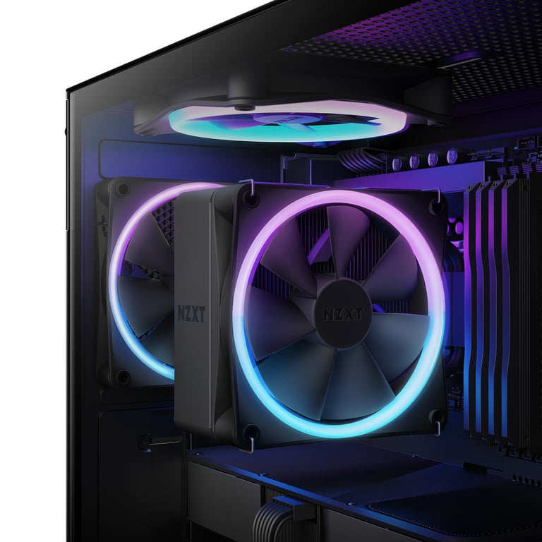 NZXT T120 RGB Processeur Refroidisseur d'air 12 cm 1 pièce Neuf - vue 2