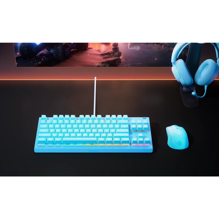 Steelseries Apex 3 TKL US clavier Gaming USB QWERTY Anglais américain Couleur Neuf - vue 2