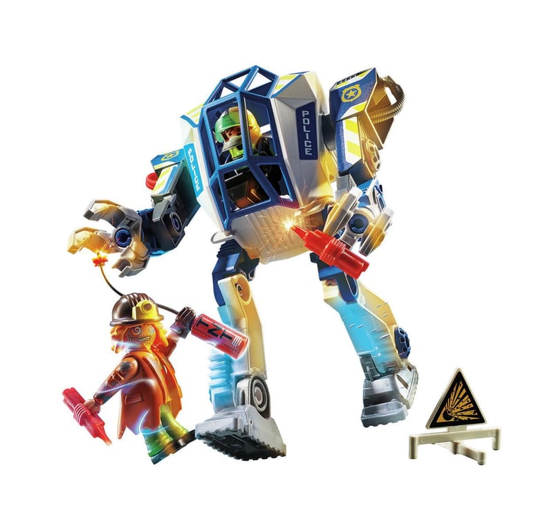Playmobil City Action Robot de police 70571 - vue 2