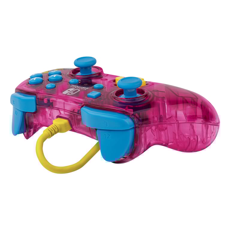 PDP Rock Candy: Bubblegum Translucide USB Manette de jeu AnalogiqueNumérique Nintendo Switch Nintendo Switch Lite Nintendo Switch OLED Neuf - vue 2