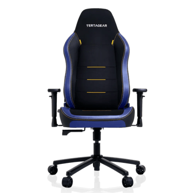 Sedia gaming Vertagear SL3800 HygennX Blu Midnight – Ergonomia ContourMax™, Seduta VertaAir™, Tessuto anti-odore, Braccioli 3D, Schienale reclinabile