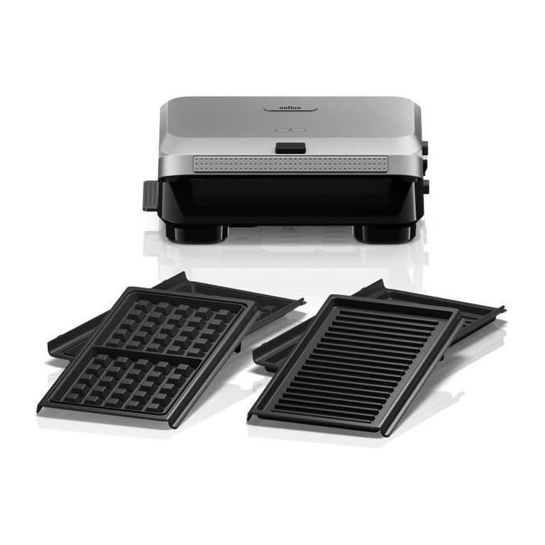 Grill BRAUN Sandwich Maker 5 SM5005 – 800 W, Inox - vue 3