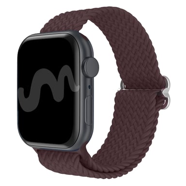 imoshion Bracelet nylon tissé pour Apple Watch | 38/40/41/42 mm - Burgundy