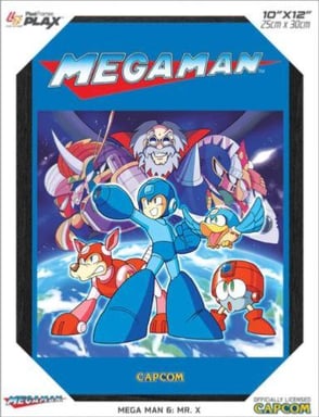 Pixel Frames Plax Mega Man Mr X - Lenticular Frame