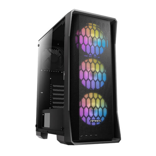 Boitier PC Moyen Tour ATX Antec NX360 RGB avec panneaux vitrés