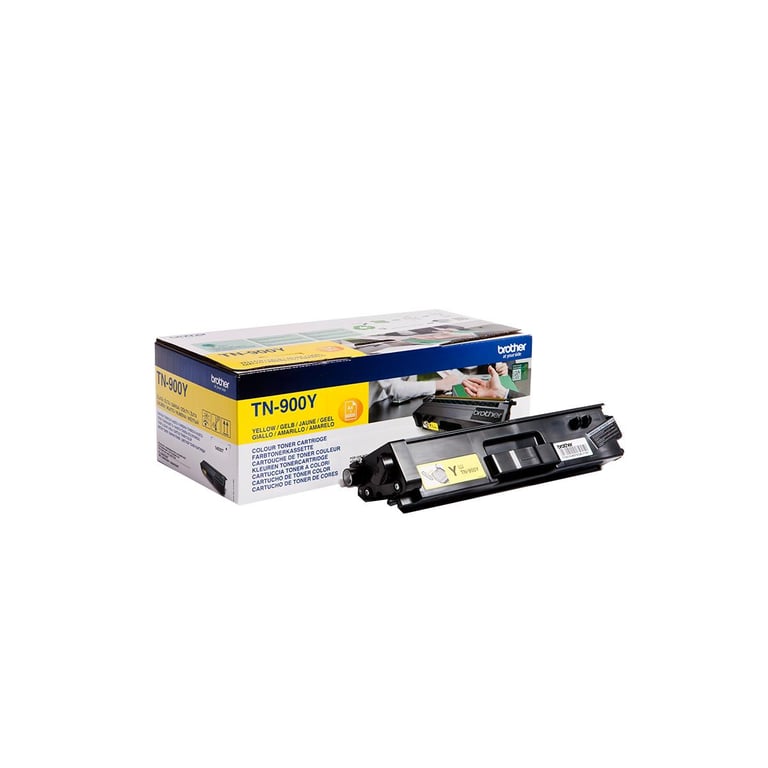 Brother TN 900YP Cartouche de toner 1 pièce Original Jaune Neuf