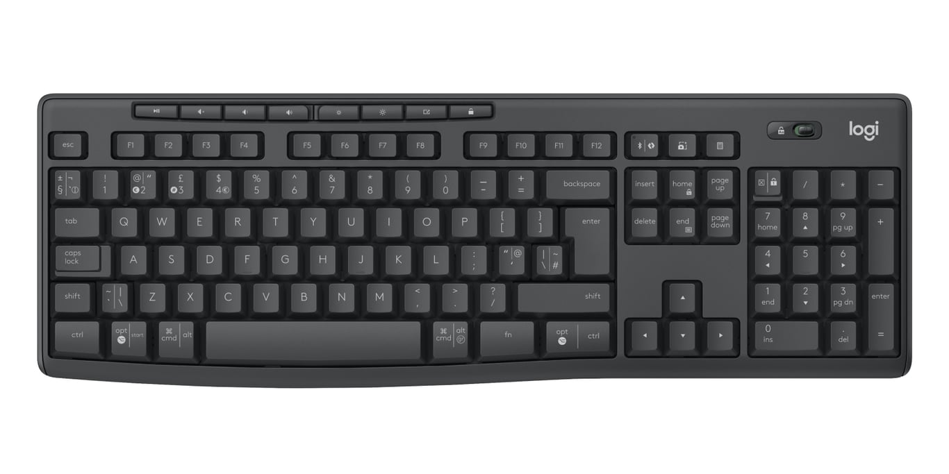 Logitech 920 012073 clavier incluse Bureau Bluetooth QWERTY Anglais britannique Neuf