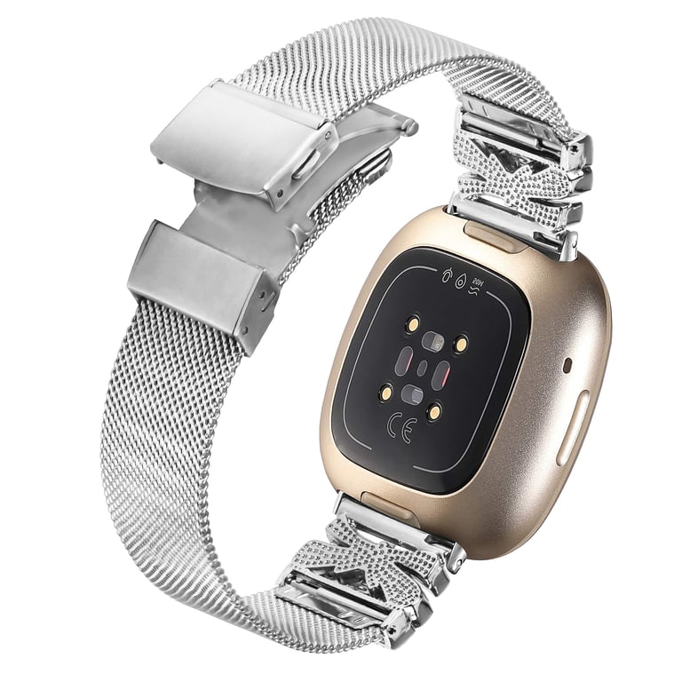 Bracelet de montre en acier inoxydable pour Fitbit Versa34Sense 2 Neuf - vue 4