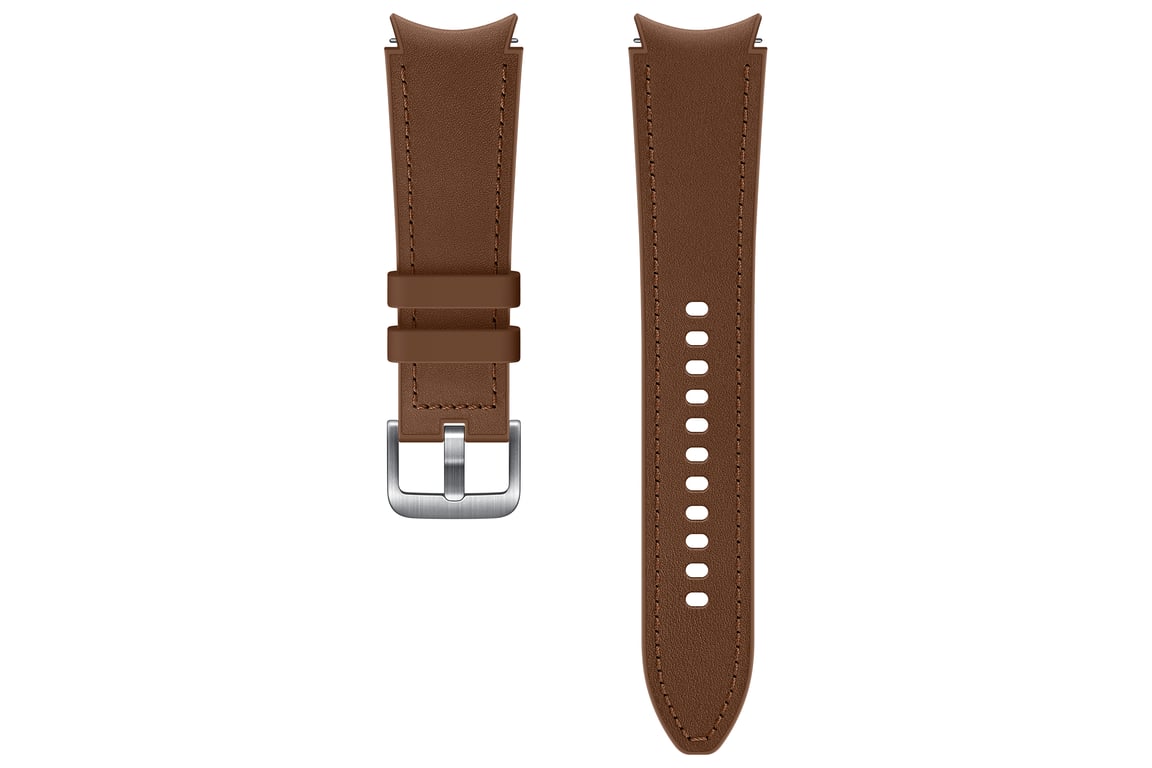 Bracelet Samsung Galaxy Watch 20mm Hybride Cuir - vue 7