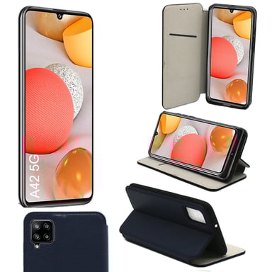 Samsung Galaxy A42 5G Etui / Housse pochette protection bleu