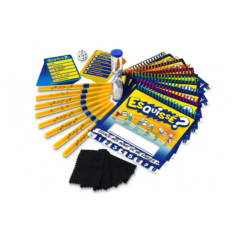 Esquissé - Jeu de Dessin Amusant pour 8 Joueurs - Neuf