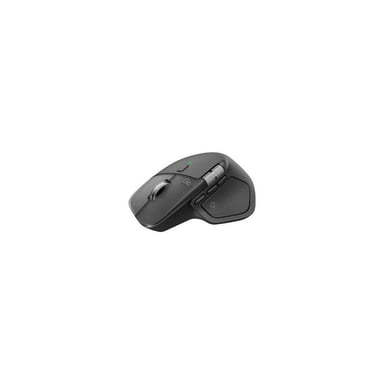 Souris sans fil Logitech MX Master 4 ergonomique main droite molette métal noire